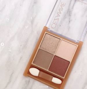 「待望の新色」「最高に可愛い」【セザンヌ】の”秋色シャドウ”紹介