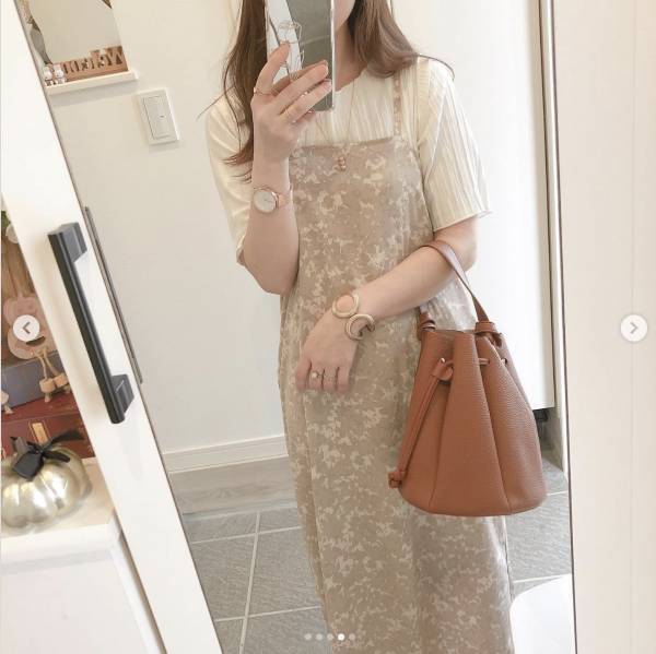 もぅ、毎日着たくなるっ！！！【しまむら】の”淡色キャミワンピ”が可愛い