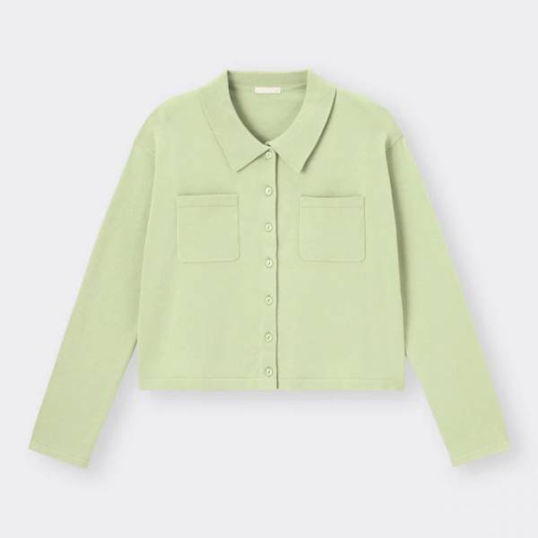 これバズりそ～～！早めにチェックしたい♡【GU】の「ポロカーデ＆セーター」が可愛すぎる