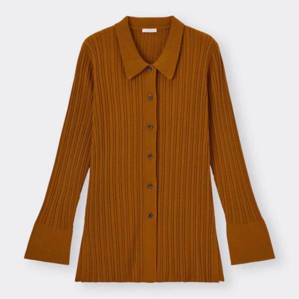 これバズりそ～～！早めにチェックしたい♡【GU】の「ポロカーデ＆セーター」が可愛すぎる