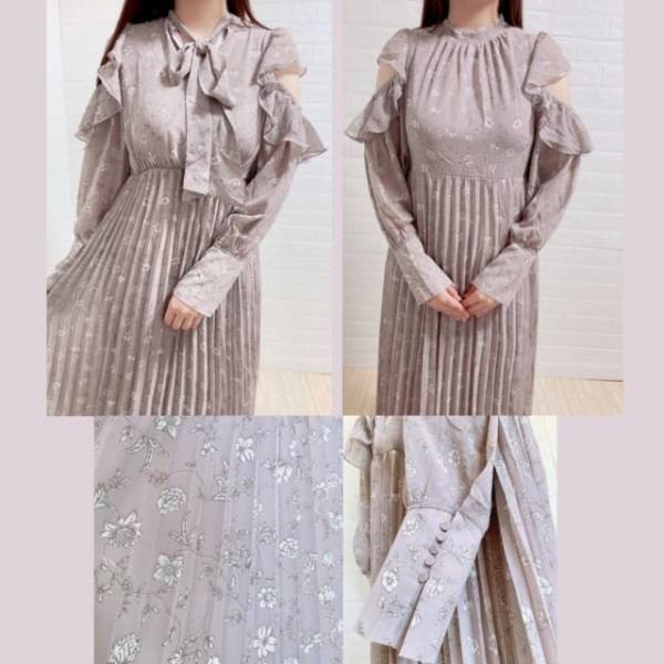 【GRL】秋の新作小花柄ワンピで甘めレディに♡