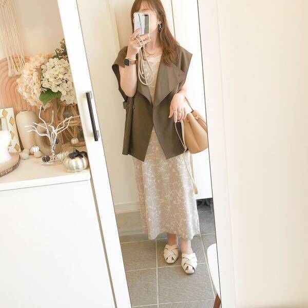 この柄すっごく好み お気に入り しまむら の 花柄ワンピ が秋にピッタリ 22年9月19日 ウーマンエキサイト 1 2