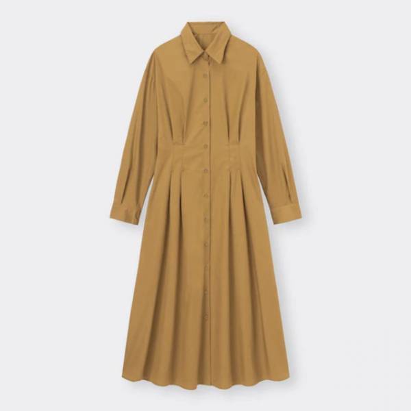 着回し自在♡【GU】の「シャツワンピース」を3種類紹介