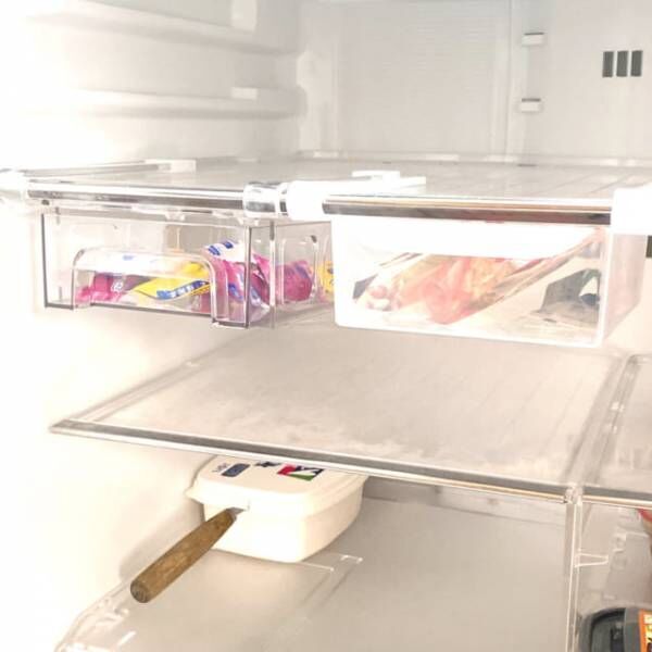 再販してくれてありがとう♡【ダイソー】冷蔵庫収納トレーが使いやすい！