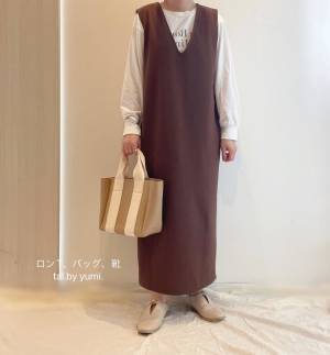 着ると「めちゃくちゃ楽」らしい！【しまむら】の“シンプルワンピース”が気になる