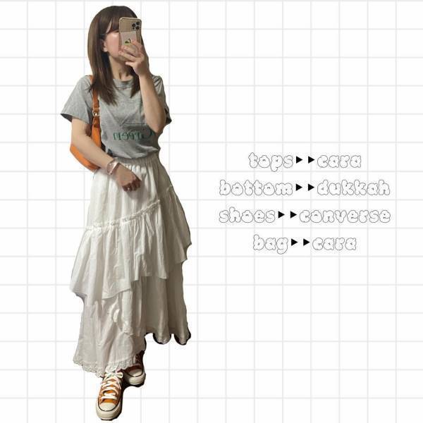 カジュアルだけど、甘さも♡オシャレさんの「カジュモテコーデ」特集