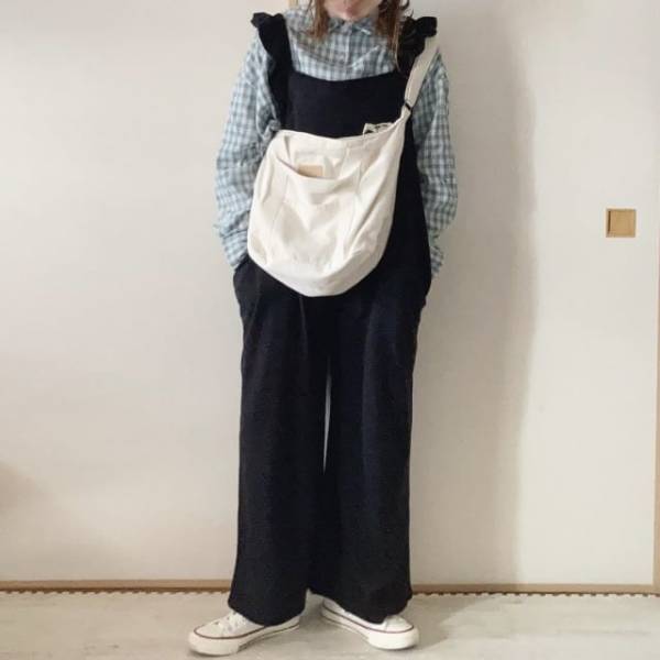 1枚あれば重宝間違いなし！【ISOOK】サロペット着回し6コーデ