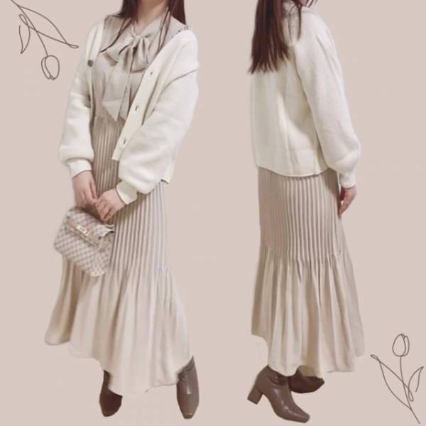 秋冬万能アイテム【GU】ふわふわカーディガン