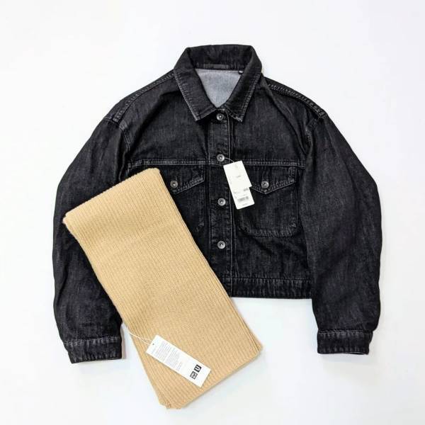 「ぽってりが可愛すぎ」て惚れ♡【ユニクロ】の「万能ニットストール」が買って正解だった