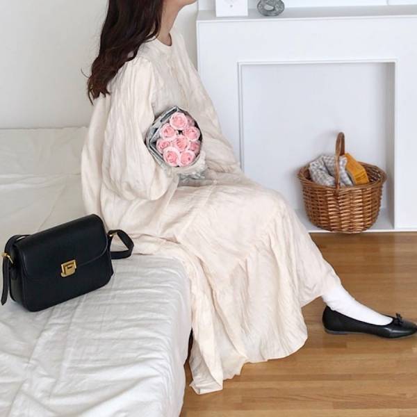 彼に可愛いって言われたい♡デートにおすすめ「ワンピ＆バレエシューズコーデ」をご紹介