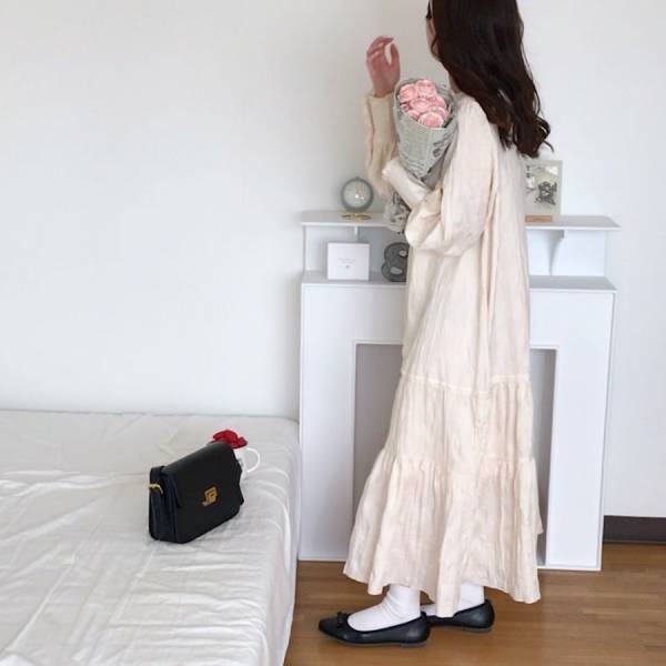 彼に可愛いって言われたい♡デートにおすすめ「ワンピ＆バレエシューズコーデ」をご紹介