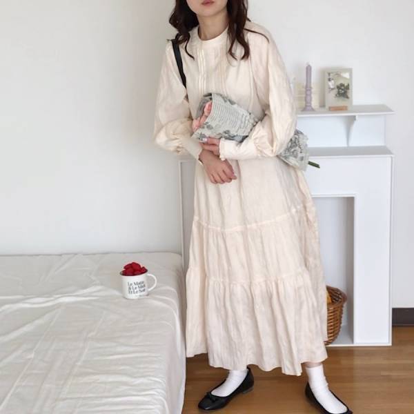 彼に可愛いって言われたい♡デートにおすすめ「ワンピ＆バレエシューズコーデ」をご紹介