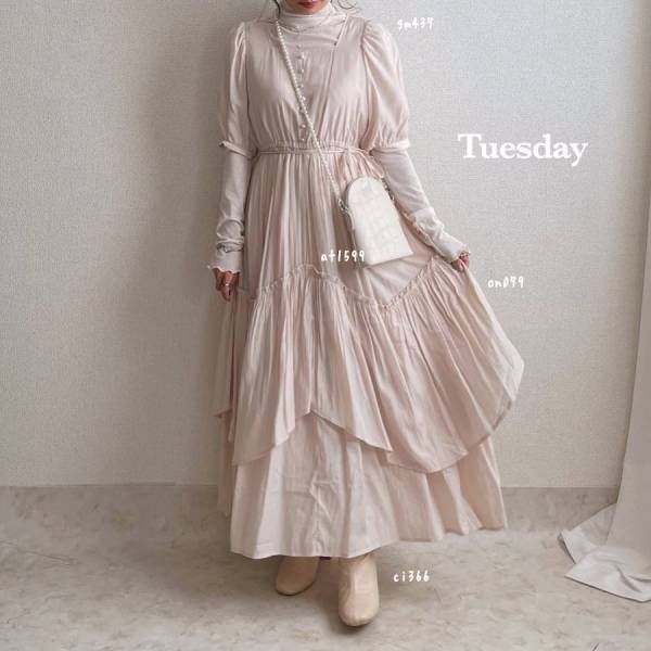 ”可愛い”って褒められちゃう！？【fuuphy・GRL】の“淡色甘ワンピース”が可愛い