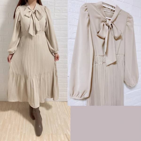 【GRL】秋のフレンチレディワンピをレビュー♡