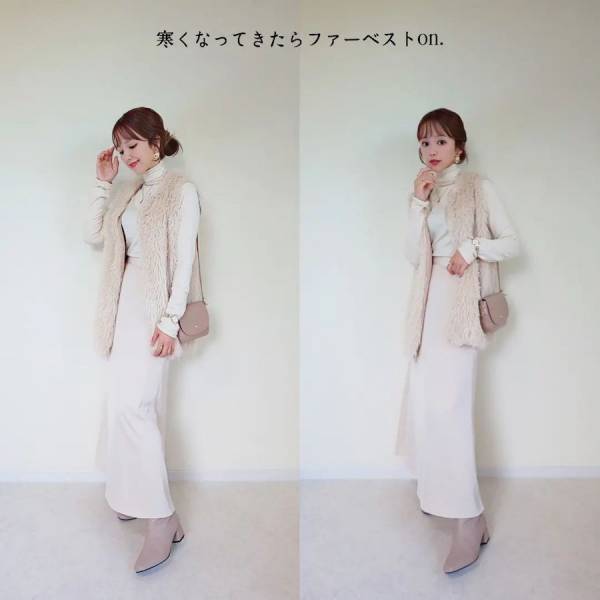 秋の定番「シンプルな白タートル」を使った着回しのコツ知りたくない？