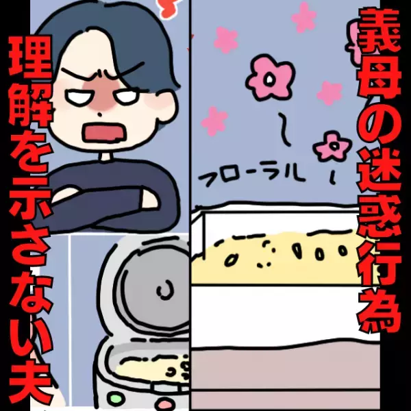 【贈り物は防虫剤くさい古米】義母の迷惑行為に理解を示さない夫に我慢の限界→力技で無事解決！