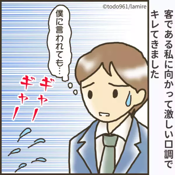男性客「早く会計を済ませろ！」レジで会計をしている『客』に怒鳴るクレーマー…！？→”見当違い”の言動にモヤモヤ…