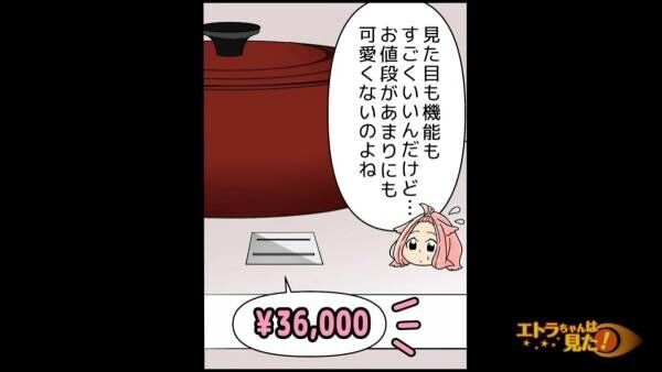 義母にねだられ『3万6千円の鍋』を購入した結果…＜漫画＞