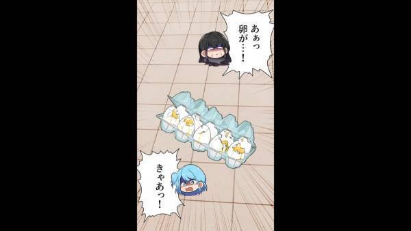 【スーパーで走り回る子ども】客「卵が…！！」女性客と衝突！？⇒母親が現れ解決するかと思いきや…『想像もしない事態』に！＜漫画＞