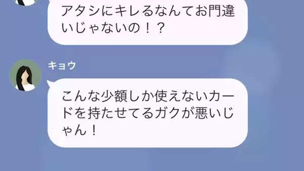 夫「クレカの上限まで使ったの！？」妻「こんな少額…」⇒まさかの発言をする妻。その後クレカを窃盗！？