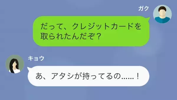 夫「クレカが不正利用されてるんだ…」妻「私が持ってるの」妻の衝撃の告白⇒その後『まさかの行動』に言葉を失う…。