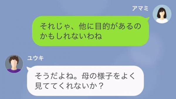 新婚旅行の飛行機で…義母「右側見て」嫁「お義母さん！？」義母だけでなく義姉夫婦まで同行！？→義母の”目的”を知りゾッ…