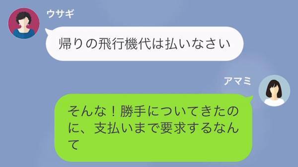 新婚旅行当日…義母「私も行くわ！飛行機代は払う」続けて放った”義母の要求”に私「え？」