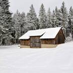 大雪で保育園がお休みに…すると⇒『ピンポーン』悪天候のなか、現れた”まさかの来客”に「ちょっと…！？」
