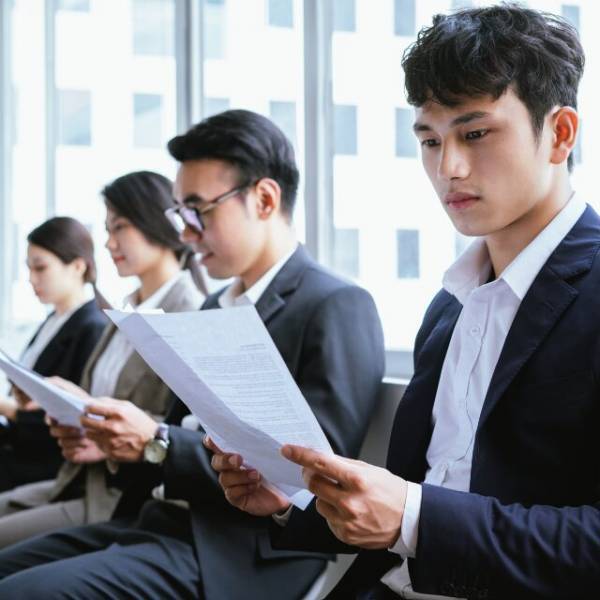 面接で知り合った”優秀”な就活生…就職相談すると⇒「実はあれ全部作り話（笑）」「え？」しかし直後、明かした私の”正体”に顔面蒼白！？