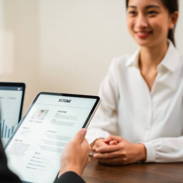 企業の面接で…女「本日はよろしくお願いします！」採用が確実だったが…⇒面接終了後、会社に届いた”1枚の写真”で「彼女は不採用だ」