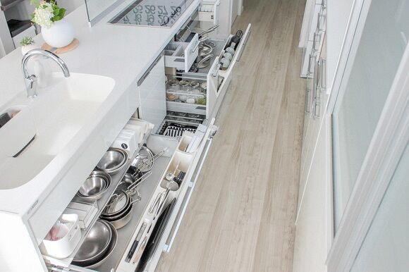 【キッチン掃除と収納アイデア】広さやスペースを有効活用した事例まとめ