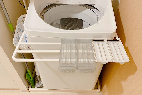 洗濯がラクになりました！片付けのプロが実践する「洗濯機周り収納のコツ」