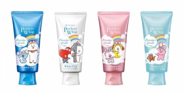 【パーフェクトホイップ】どれがお気に入り？ 「BT21」の限定デザインが登場！