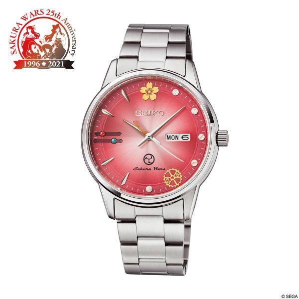 『サクラ大戦』25周年を記念して真宮寺さくらをイメージしたセイコーコラボの腕時計が登場！プレミコから数量限定で販売開始
