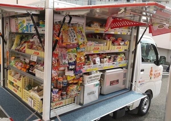 移動スーパー「とくし丸」を西大寺店で９月１０日（金）運行開始！