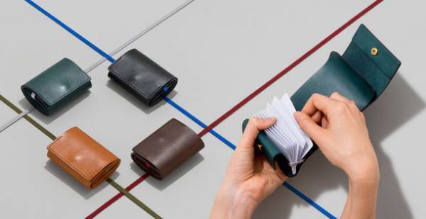 colmバンドウォレットの販売を開始　使い勝手、十分な容量、質感を追求した小さな財布
