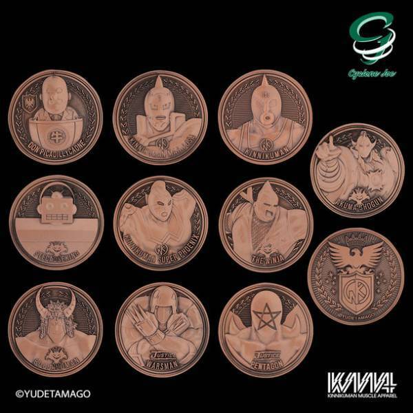 KMA × CYCLONEJOE『キン肉マンメダルコレクション VOL.2』めざせ立体超人図鑑コンプリート！BOX購入特典はなんと金ピカ KIN(金)肉メダル『ゆでたまご先生』！『キン肉マン』連載40周年の歴史を紡ぐ究極のコレクションアイテム第2弾