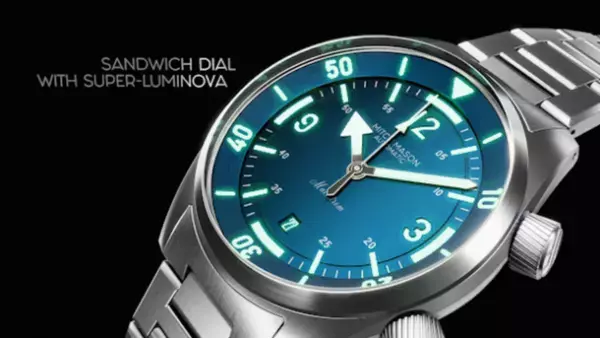 男性向けの『MITCH MASONダイバーズウォッチ腕時計』がMakuakeにて先行予約販売を開始！海から街まで　どんな場所でもあなたと共に時を刻む