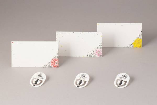 伝統息づく九谷焼作家の絵を、さりげなく暮らしの中に　メッセージカード＆紙製クリップ「MESSAGE CARD＆PAPER CLIP 藤と燕／山翡翠(ヤマセミ)」新発売