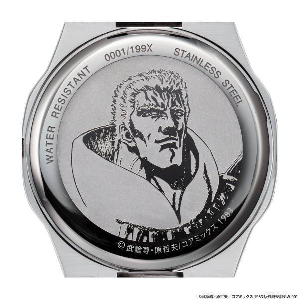 『北斗の拳』より、ラオウをイメージした腕時計が登場！拳王兜の装飾をモチーフとした重厚感あるメタルモデル