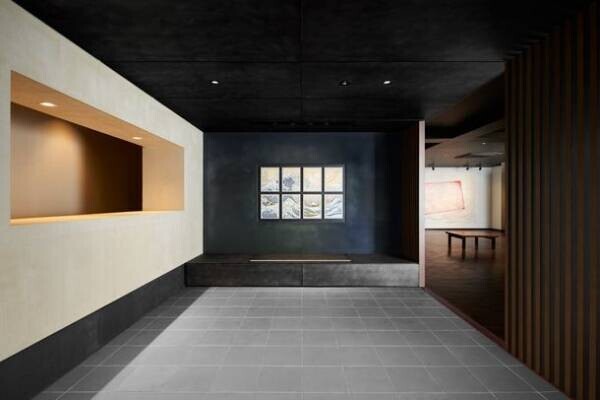京都の旅館・すみや亀峰菴のロビー兼ギャラリーにおける現代アートの作品を展示替え　9月18日より柳幸典氏の日本初公開の大作をお披露目