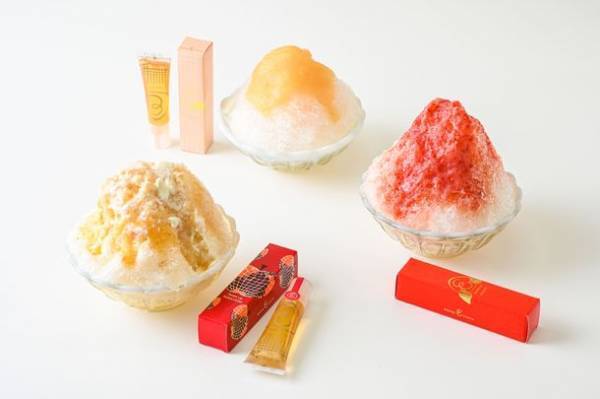 リップグロスのような『みつあめ スイートリップ』、りんご品種“世界一”を使用した新商品が登場！～ スイートリップを使用したかき氷を提供する催事も開催 ～