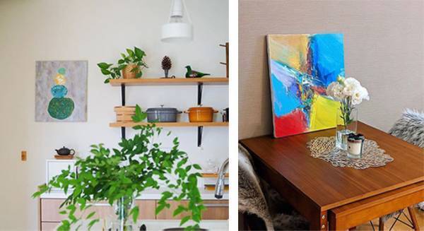 お気に入りの絵画を無料レンタルできる！「借りるアート展inハービス」開催