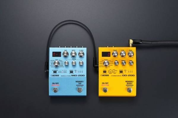ギター／ベース用エフェクターのMIDI接続に最適なBOSSブランドのケーブルを発売