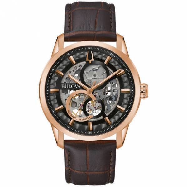 BULOVA(ブローバ)　クラシックコレクション　大胆なスケルトン仕様のオートマチックモデルが3型登場　2021年10月下旬発売予定