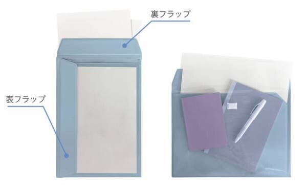 書類が“パッと開く”ファイルバッグ『PAAT』9月中旬発売　芯材入りで紙が折れにくく、カバンの中もスッキリ整頓