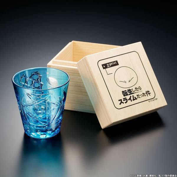 ジュラ・テンペスト連邦国に新名物誕生!?『転生したらスライムだった件』と日本の伝統工芸・江戸切子がコラボした煌びやかな江戸切子グラスが登場！