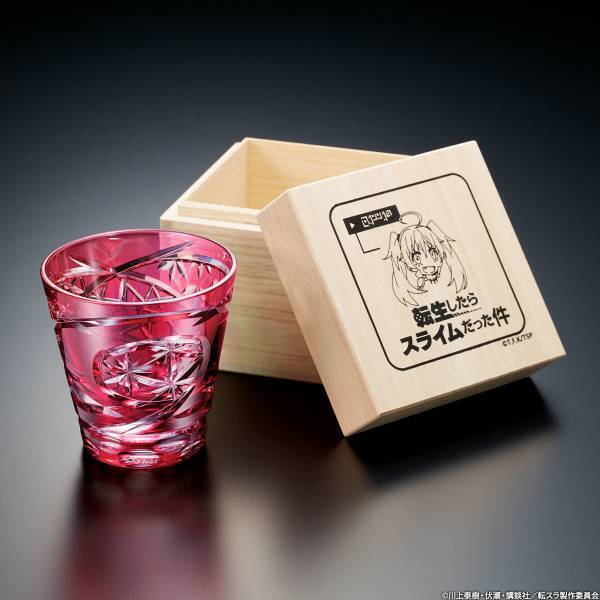ジュラ・テンペスト連邦国に新名物誕生!?『転生したらスライムだった件』と日本の伝統工芸・江戸切子がコラボした煌びやかな江戸切子グラスが登場！