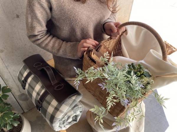 ≪紡cafe≫手ぶらで手軽に楽しむ【秋のおしゃピクバスケット】2021年9月23日(木・祝)よりリニューアル再販売開始！京都市内3か所で受取り可能