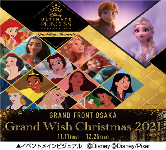 Grand Wish Christmas 2021Disney Ultimate Princess Celebration ～Sparkling Moments～